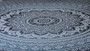 Hippie Gray Ombre Mandala Tapestry Bohemian Wall Hanging Dorm Decor