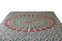 White Psychedelic Mandala Tapestry Bohemian Wall Hanging Throw Dorm Decor