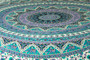 Hippie Blue Mandala Tapestry Bohemian Wall Hanging Throw Dorm Decor