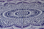 Purple White Ombre Mandala Tapestry Bohemian Wall Hanging Throw Dorm Decor
