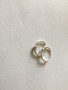 925 Sterling Silver Delicate Ball Round Endless Hoop Earrings