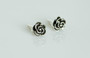 AamiraA 925 Sterling Silver Rose Antique Look Stud Earrings