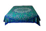 Hippie Blue Green Star Mandala Tapestry Bohemian Wall Hanging Throw Dorm