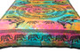 Hippie Psychedelic Tie-Dye Elephant Mandala Tapestry Bohemian Wall Hanging Throw Dorm