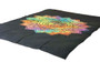 Bright Tie-Dye Lotus Mandala Tapestry Bohemian Wall Hanging Throw Decor