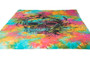 Tie-Dye Skeleton Mandala Tapestry Bohemian Wall Hanging Throw Decor