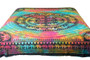 Hippie Tie-Dye Elephant Mandala Tapestry Bohemian Wall Hanging Dorm