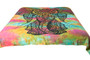 Hippie Black Elephant Mandala Tapestry Bohemian Wall Hanging Throw Dorm Decor