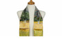 AamiraA Farmlands Soft Mulberry Satin Silk Stole Women Long Scarf 