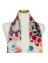 AamiraA Mix Jewel Soft Mulberry Satin Silk Stole Women Long Scarf