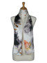 AamiraA Lovely Blossom Flower Soft Mulberry Satin Silk Stole Women Long Scarf