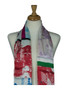 AamiraA Paris Restaurants Soft Mulberry Satin Silk Stole Women Long Scarf
