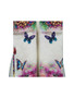 AamiraA Spring Red Butterfly Soft Mulberry Satin Silk Stole Women Long Scarf