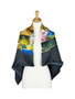 AamiraA Jesus Soft Mulberry Satin Silk Stole Women Square Scarf 