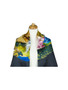 AamiraA Jesus Soft Mulberry Satin Silk Stole Women Square Scarf 