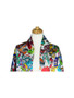 AamiraA Mix Tribal Mulberry Satin Silk Stole Women Square Scarf