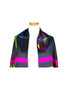 AamiraA Zebra Mulberry Satin Silk Stole Women Square Scarf