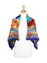AamiraA Mountain Mulberry Satin Silk Stole Women Square Scarf