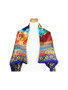 AamiraA Mountain Mulberry Satin Silk Stole Women Square Scarf