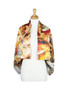 AamiraA Treasure Mulberry Satin Silk Stole Women Square Scarf 