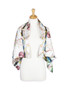 AamiraA Coins Mulberry Satin Silk Stole Women Square Scarf