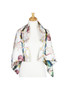 AamiraA Coins Mulberry Satin Silk Stole Women Square Scarf
