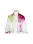 AamiraA Stripes Mulberry Satin Silk Stole Women Square Scarf