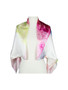 AamiraA Stripes Mulberry Satin Silk Stole Women Square Scarf