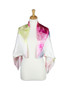 AamiraA Stripes Mulberry Satin Silk Stole Women Square Scarf
