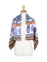 AamiraA Vase Mulberry Satin Silk Stole Women Square Scarf