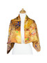 AamiraA Butterfly Mulberry Satin Silk Stole Women Square Scarf 