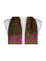 AamiraA Pink Spring Mulberry Chiffon Silk Stole Women Oblong Scarf