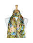 AamiraA Garland Mulberry Chiffon Silk Stole Women Oblong Scarf