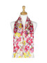 AamiraA Amaryllis Floret Soft Mulberry Chiffon Silk Stole Women Scarf