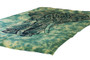 Tie-Dye Green Elephant Mandala Tapestry Bohemian Wall Hanging Throw Dorm Decor
