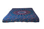 Blue Psychedelic Tapestry Mandala  Bohemian Wall Hanging Throw Dorm Decor