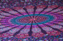 Purple Psychedelic Mandala Tapestry Bohemian Wall Hanging Throw Dorm Decor