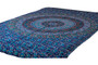 Navy Blue Mandala Tapestry Bohemian Wall Hanging Throw Dorm Decor