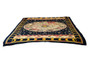 Twin Black Sun Sign Mandala Tapestry Bohemian Wall Hanging Throw Dorm Decor