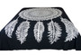 Black Dream Catcher Mandala Tapestry Bohemian Wall Hanging Throw Dorm Decor