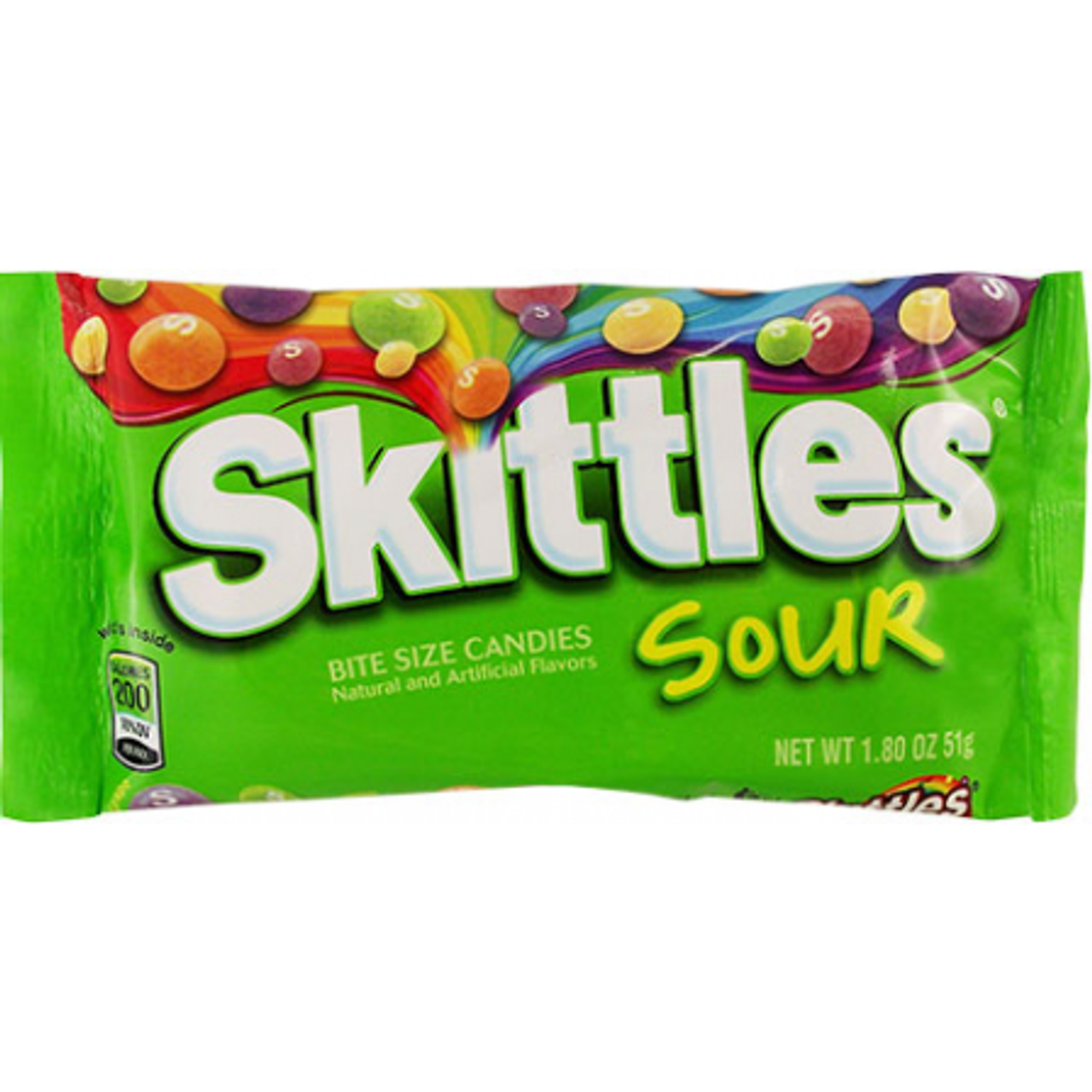 SKITTLES USA Sour Candy Bag 51g USA Candy Factory