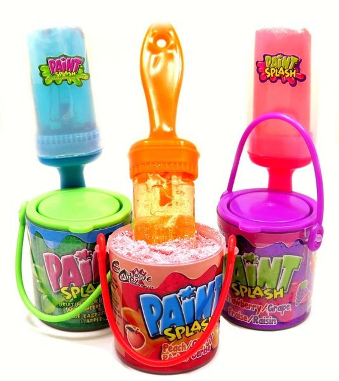 Paint Splash Candy Dip and Lollipop Brush