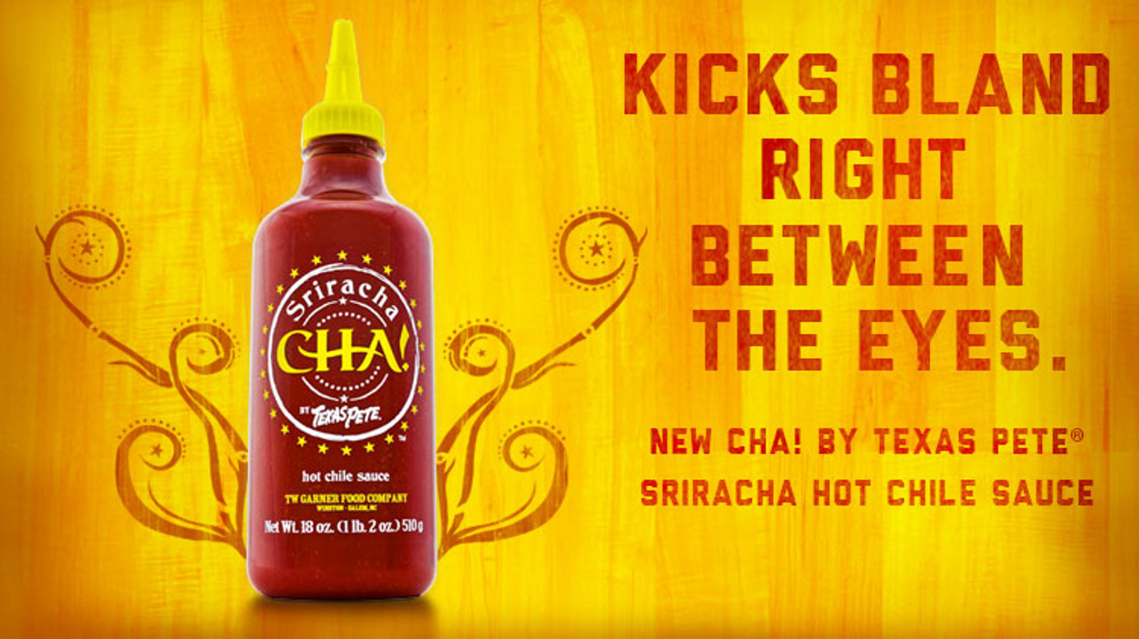 Texas Pete Cha Sriracha Hot Sauce 510g