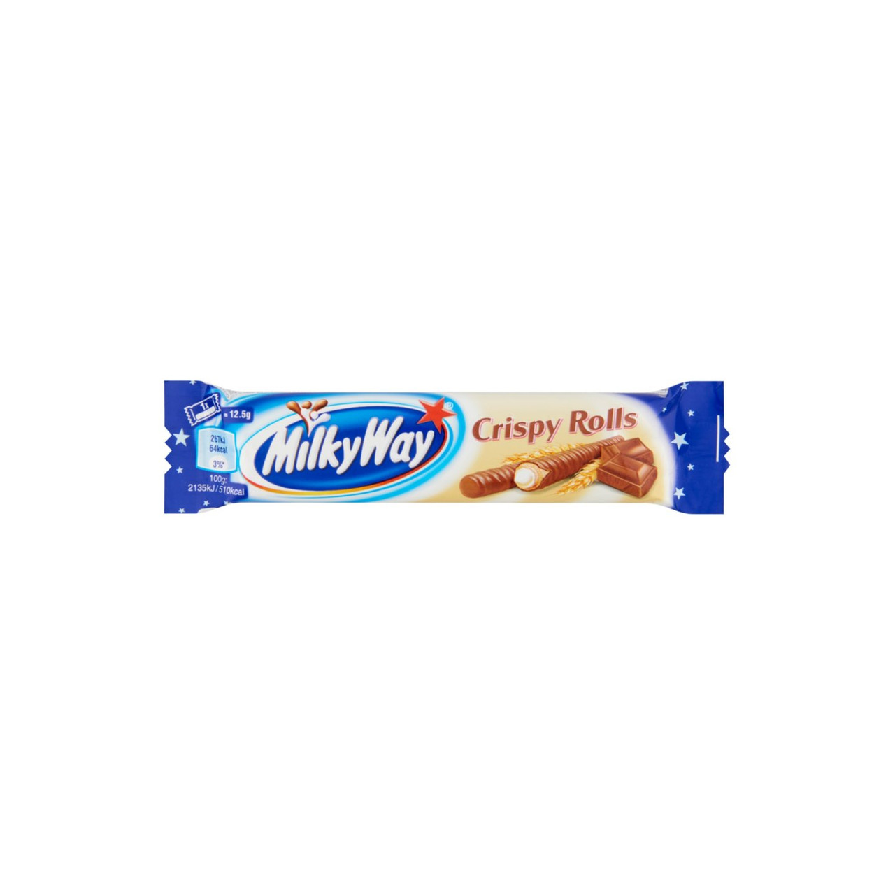 Milky Way Chocolate Crispy Rolls 25g USA Candy Factory