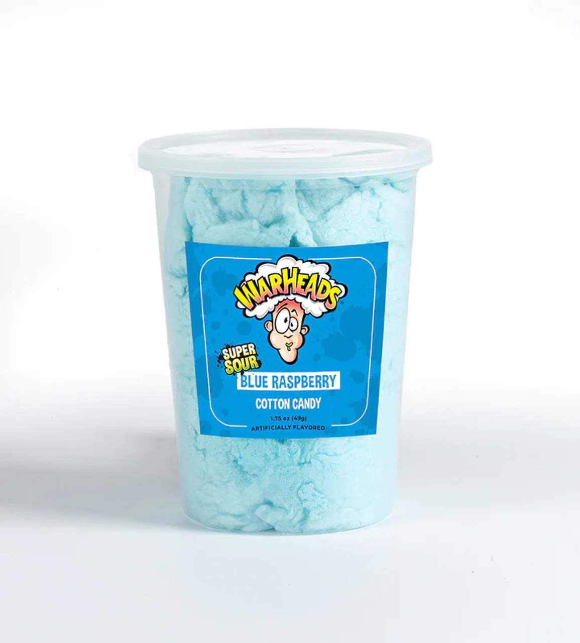 Warheads Super Sour Cotton Candy 49g Blue Raspberry