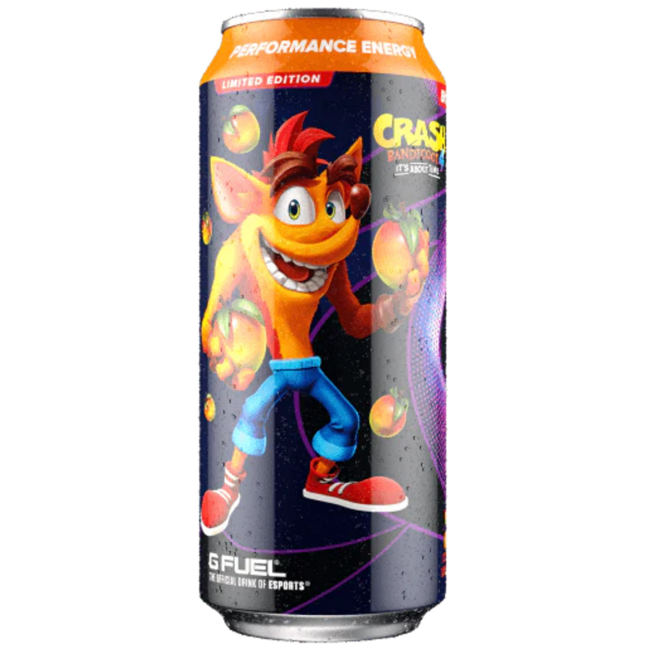 G FUEL Energy Drink 473ml Crash Bandicoot Wumpa Fruit