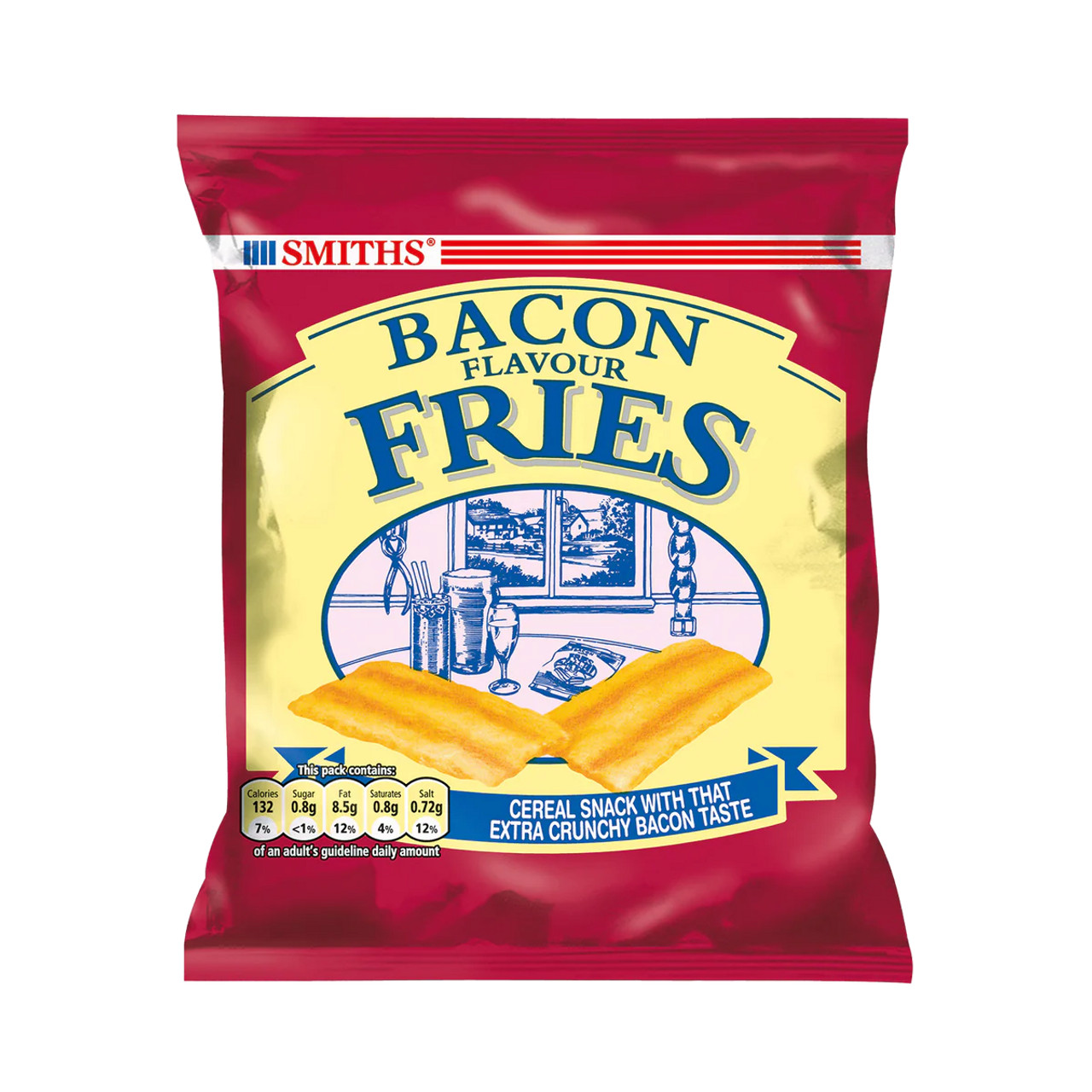 Smiths Bacon Flavour Fries 24g UK