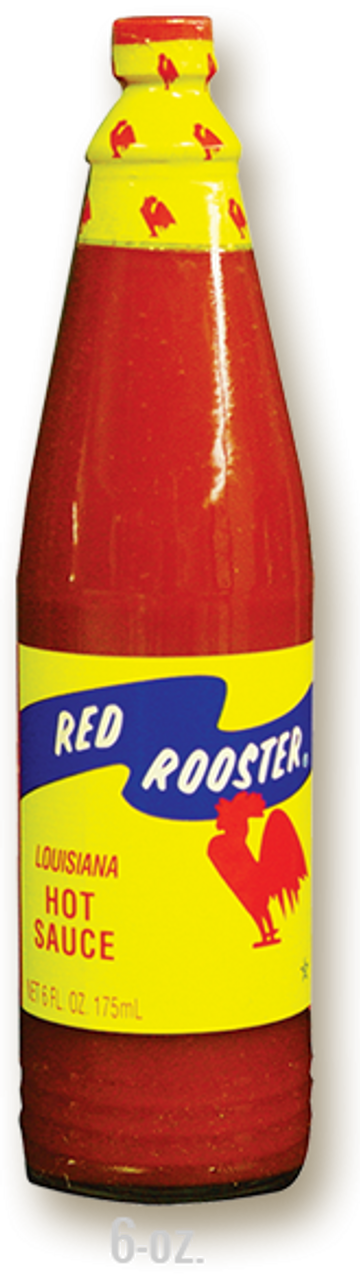 Red Rooster Louisiana Hot Sauce 6 fl. oz. 177ml - Pack of 2