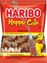 Haribo Happy Cola Gummi Bag 142g