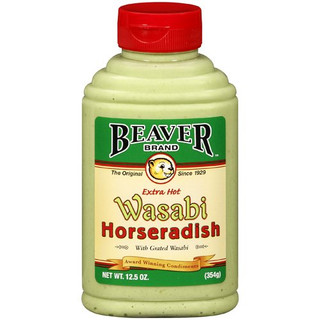 Beaver Brand Extra Hot Wasabi Horseradish 354g